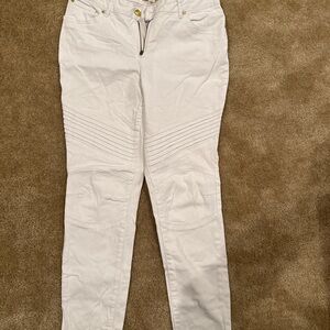 Nicki Minaj White Skinny Jeans